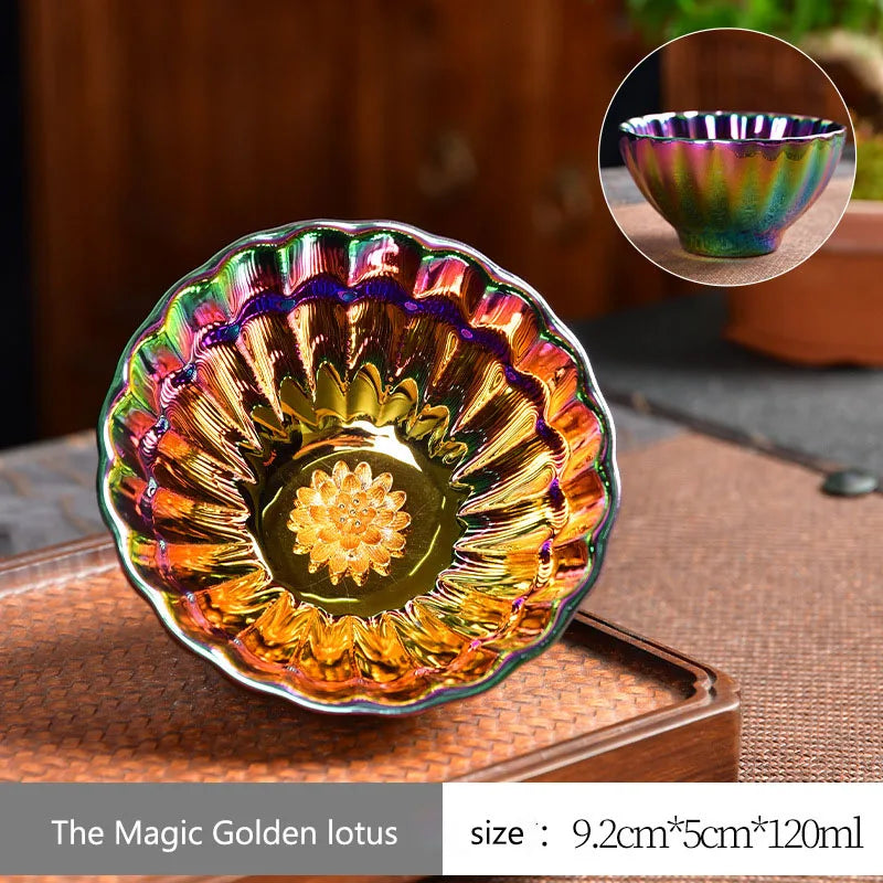 Vivid   Peacock & Lotus