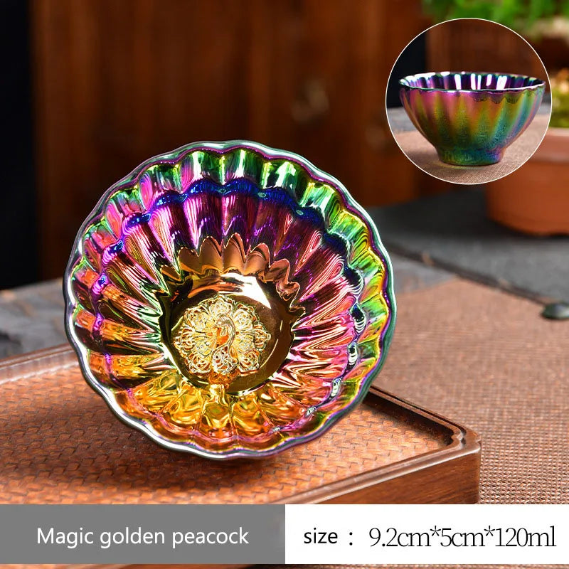 Vivid   Peacock & Lotus